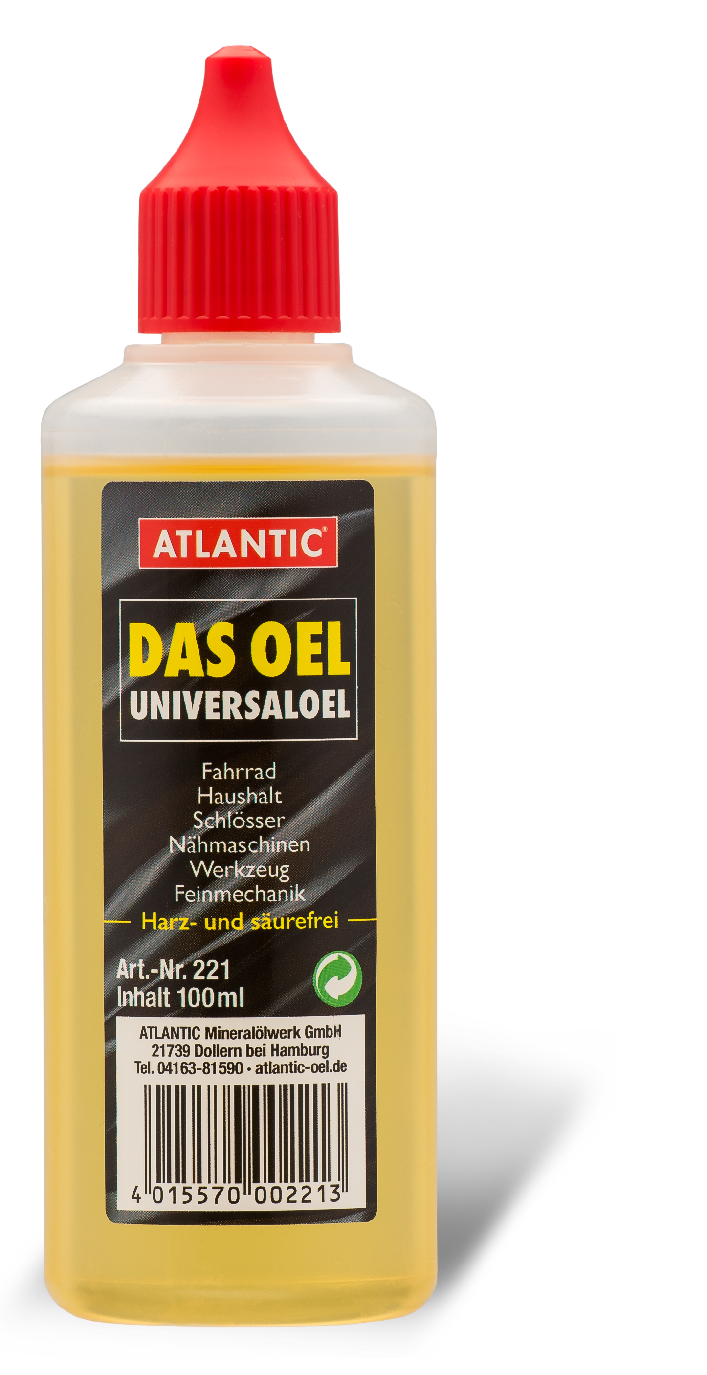 olej Atlantic, univerzální, 100 ml