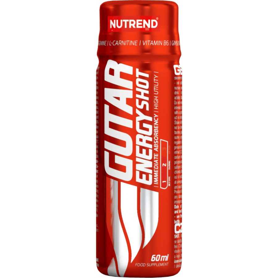 Nutrend GUTAR ENERGY SHOT, 60 ml