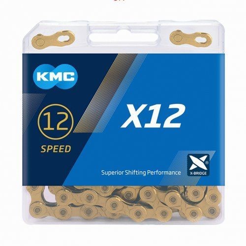 Řetěz KMC X12 Gold 12s